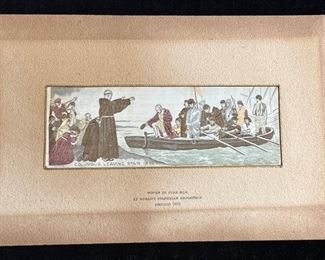 049 Columbus Leaving Spain Stevengraph