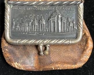 063 1904 Worlds Fair St Louis Coin Purse