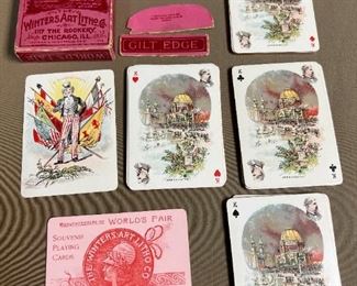 088 Columbia Expo Souvenir Playing Cards