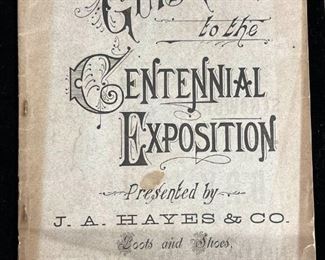 097 Guide To the Centennial Exposition by JA Hayes