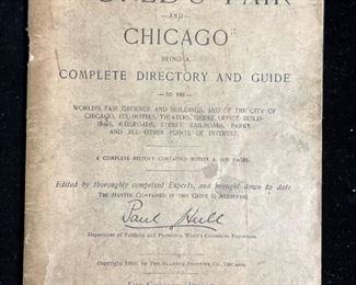 098 Paul Hull Illustrated Guide To The Worlds Fair