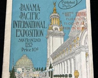 099 1915 Panama Pacific International Exposition Official Program Wenatchee Apple Day