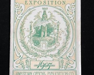 105 Official Jamestown VA Tercentennial Guide 1907 illustrated book w maps
