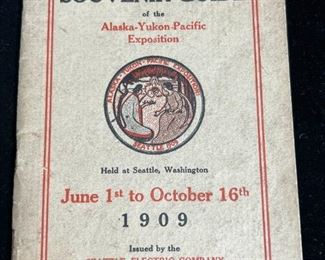 1909 Alaska Yukon Pacific Exposition Souvenir Guide
