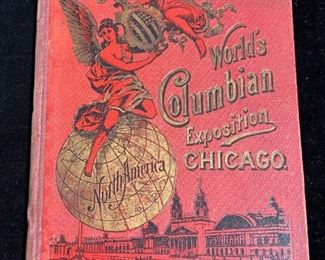 114 1893 Worlds Columbian Exposition Chicago Picture Book