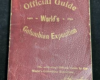 Worlds Columbian Exposition Official Guide