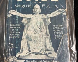 120 Louisiana Purchase Exhibition 1904 Official Guide Book