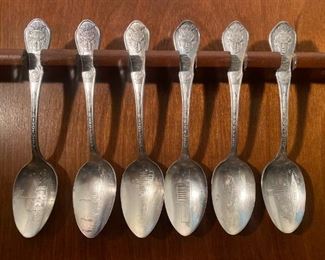  213 1933 Century Of Progress Chicago Souvenir Spoons