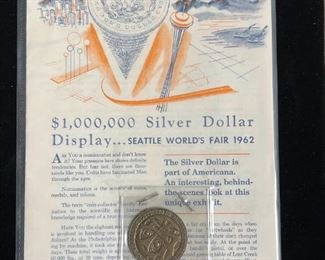 AYPE $1,000,000 Silver Dollar display