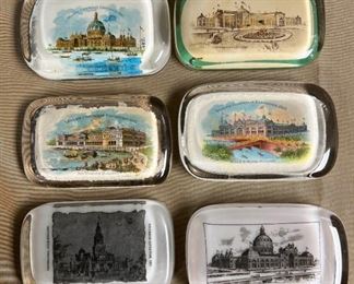 153 Worlds Columbian Exposition Souvenir Paperweights