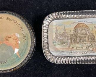 161 Antique PanAmerican Expo WORLDS FAIR Souvenir