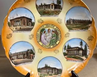 166 Alaska Yukon Pacific Exposition Plate For M Seller