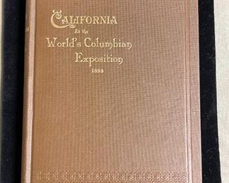 California at the World's Columbian Exposition book