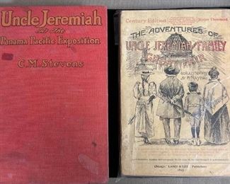 176 1893 The Adventures of Uncle Jeremiah and Family at the Great Fair by C. M. Stevens.