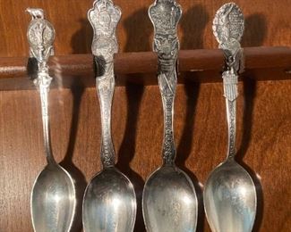 200 1915 PanAm Expo Sterling Souvenir Spoon