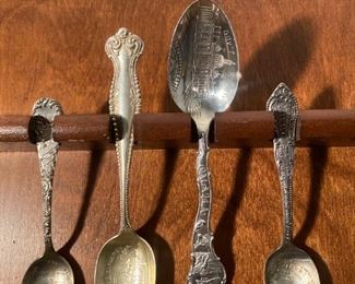 204 1898 TransMississippi Expo. Sterling Souvenir Spoon