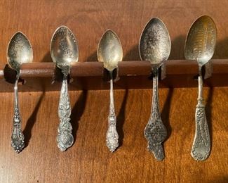 207 1901 PanAm Expo Sterling Silver Spoons