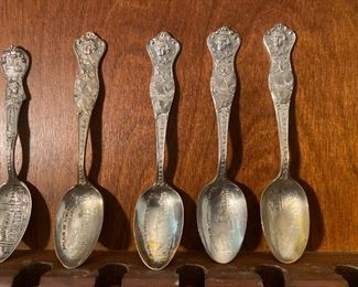 210 1904 St Louis Worlds Fair Sterling Spoon