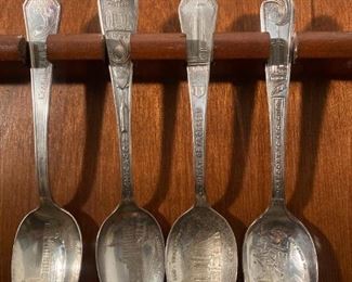 215 1933 Chicago Century Of Progress Souvenir Spoons