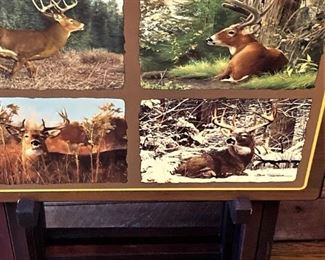 Deer scene TV trays