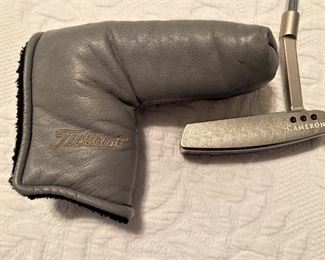2000 Scotty Cameron Pro Platinum  Mid-slant putter and headcover