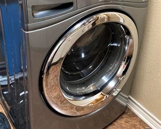 Whirlpool stainless steel washer and dryer
