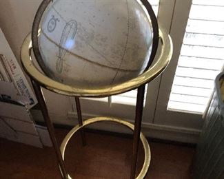 Floor standing globe