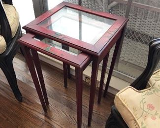 Asian nesting tables