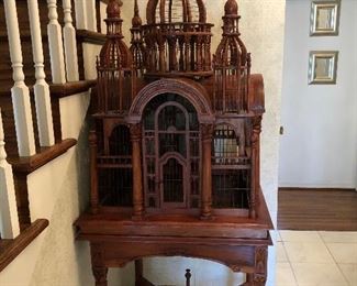 Exquisite Wood Bird cage