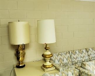 Mid century lamps