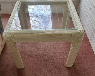 Patio end table