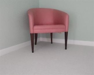 Side chair...pretty in pink