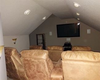 Home theater room