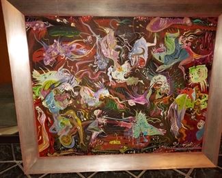 Original oil by Sontina Reid Hall