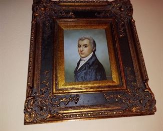 Joseph Adam's oil on board