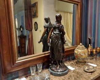 August Moreau (1861-1906) bronze