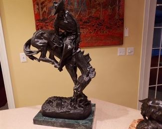 Frédéric Remington Bronco Buster bronze