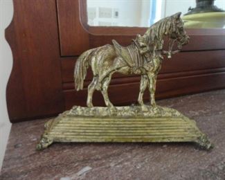 Cast Iron Horse Door Stop
