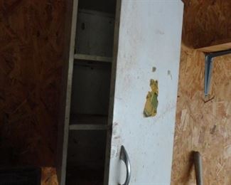 Vintage Kitchen/Bath Metal Wall Cabinet