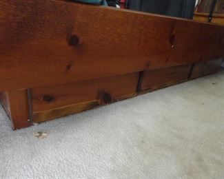 Under bed 6 drawer storage