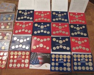 Uncirculated coin sets