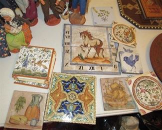 More tiles from Spain & France