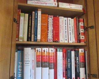 Many great cookbooks