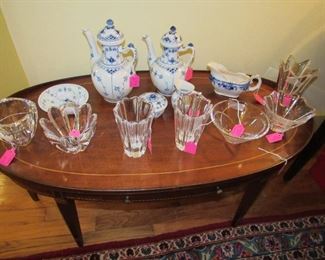 Royal Copenhagen, Waterford, and Offefors