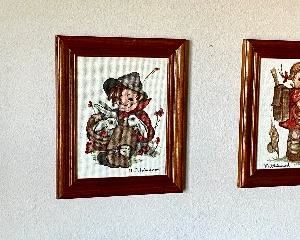 Set of 4 Hummel Pictures