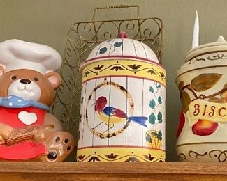 3 of Several Cookie Jars.