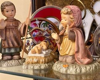 Vintage Goebel/Hummel Nativity Figurines.