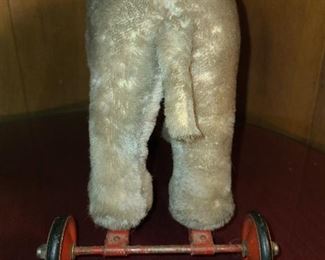 Steiff Elephant On Wheels