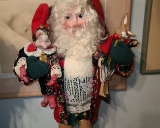 House Of Hatten Santa Doll