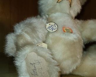 Steiff Minky Zotty Bear (Hand Signed!) (1970s)